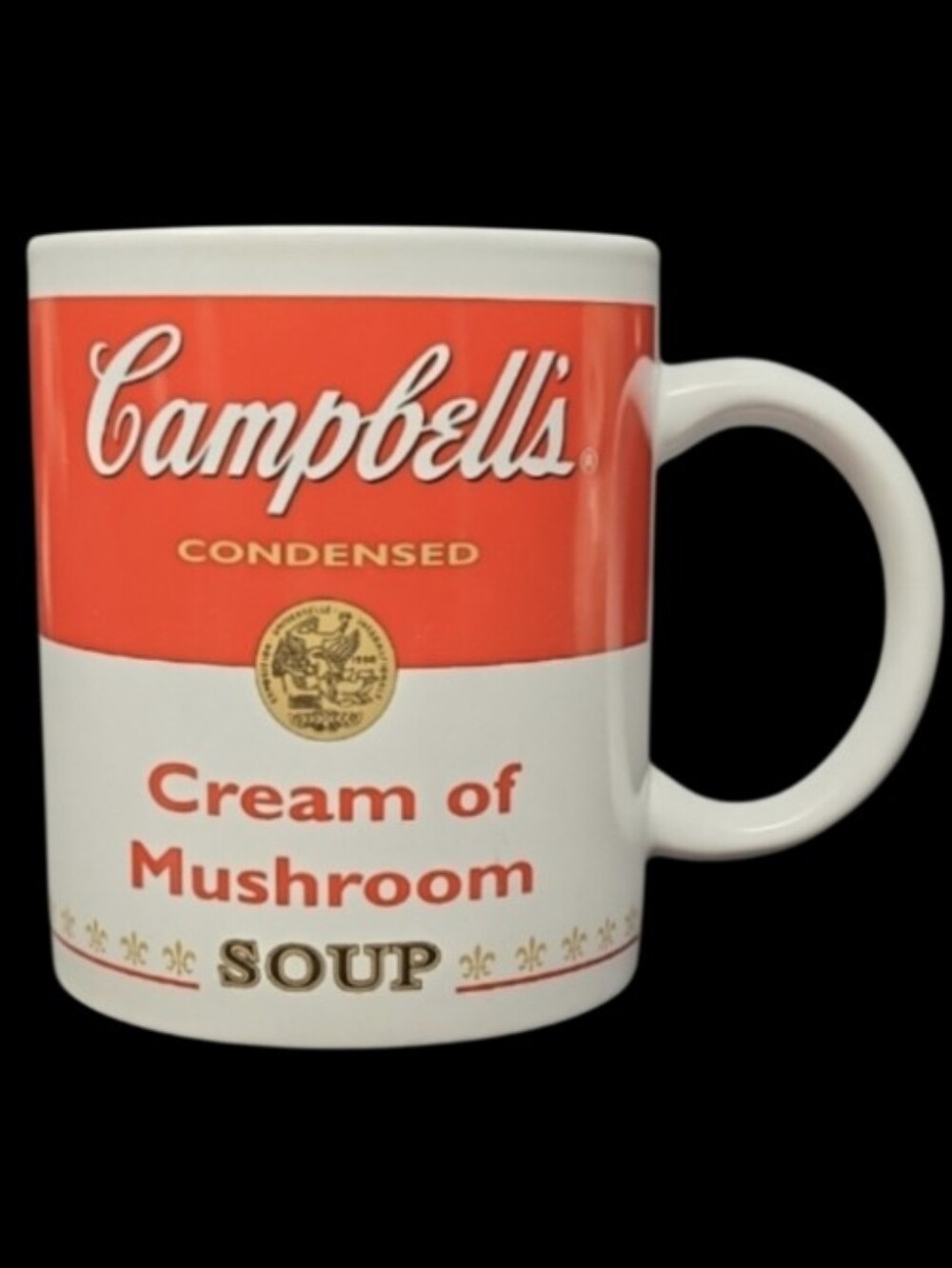 VINTAGE 2002 HOUSTON HARVEST CAMPBELL'S CREAM OF MUSHROOM SOUP MUG